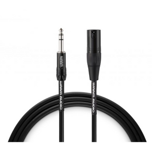 Warm Audio Pro Silver XLR Male to TRS Male Cable - 3-foot