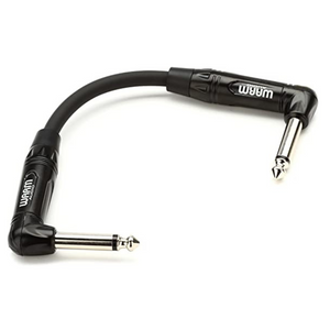Warm Audio Pro-TS-2RT-6inch Pro Silver Cable Right Angle to Right Angle Instrument - 6-inch
