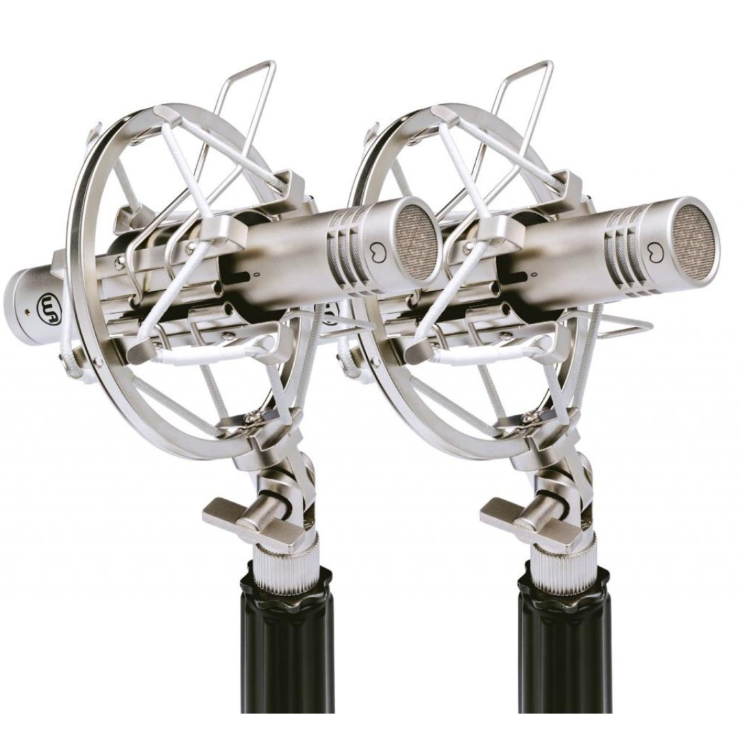 Warm Audio WA-84 Premium Stereo Package - Multi-pattern Small-diaphragm Condenser Microphone - Nickel