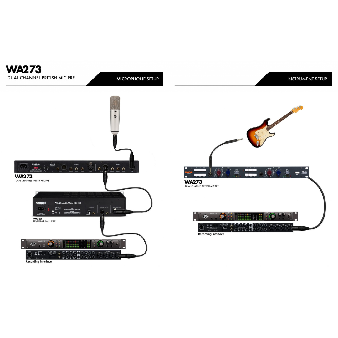 Warm Audio WA273 2-channel Microphone Preamp