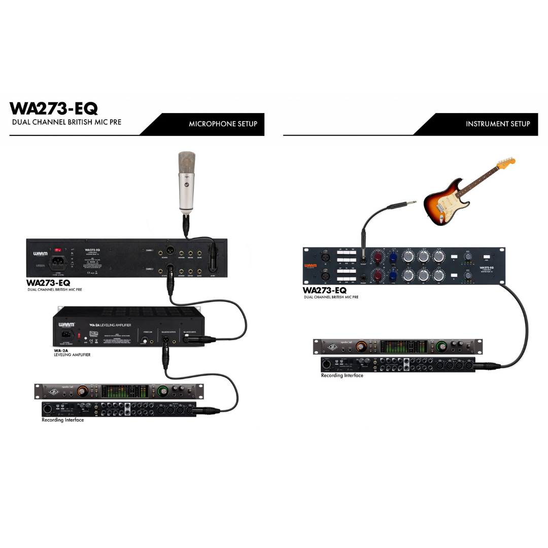 Warm Audio WA273-EQ 2-channel Microphone Preamp & EQ