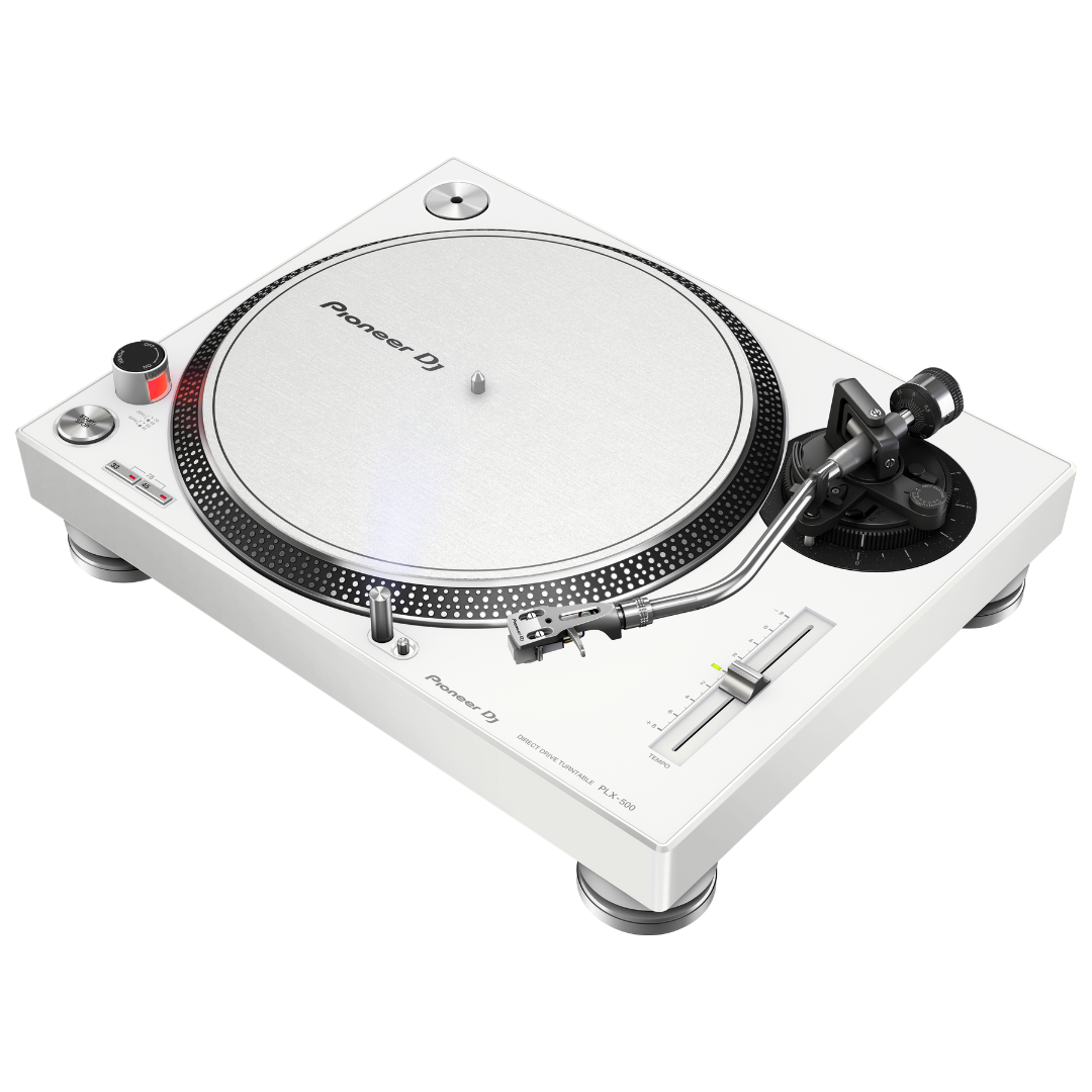 Pioneer DJ PLX-500 Direct Drive Turntable - White