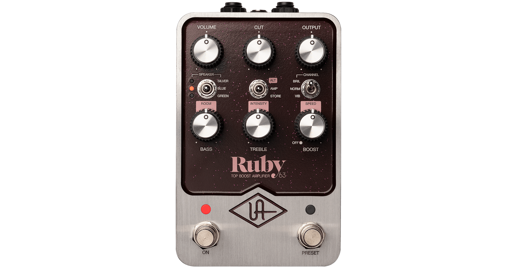 Universal Audio Ruby '63 Top Boost Amplifier Pedal